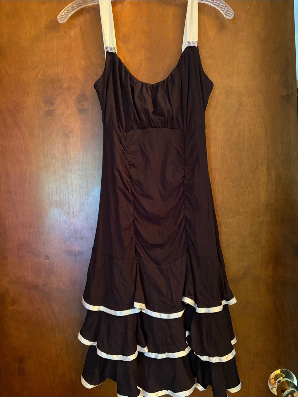 Venus dress with ruffles